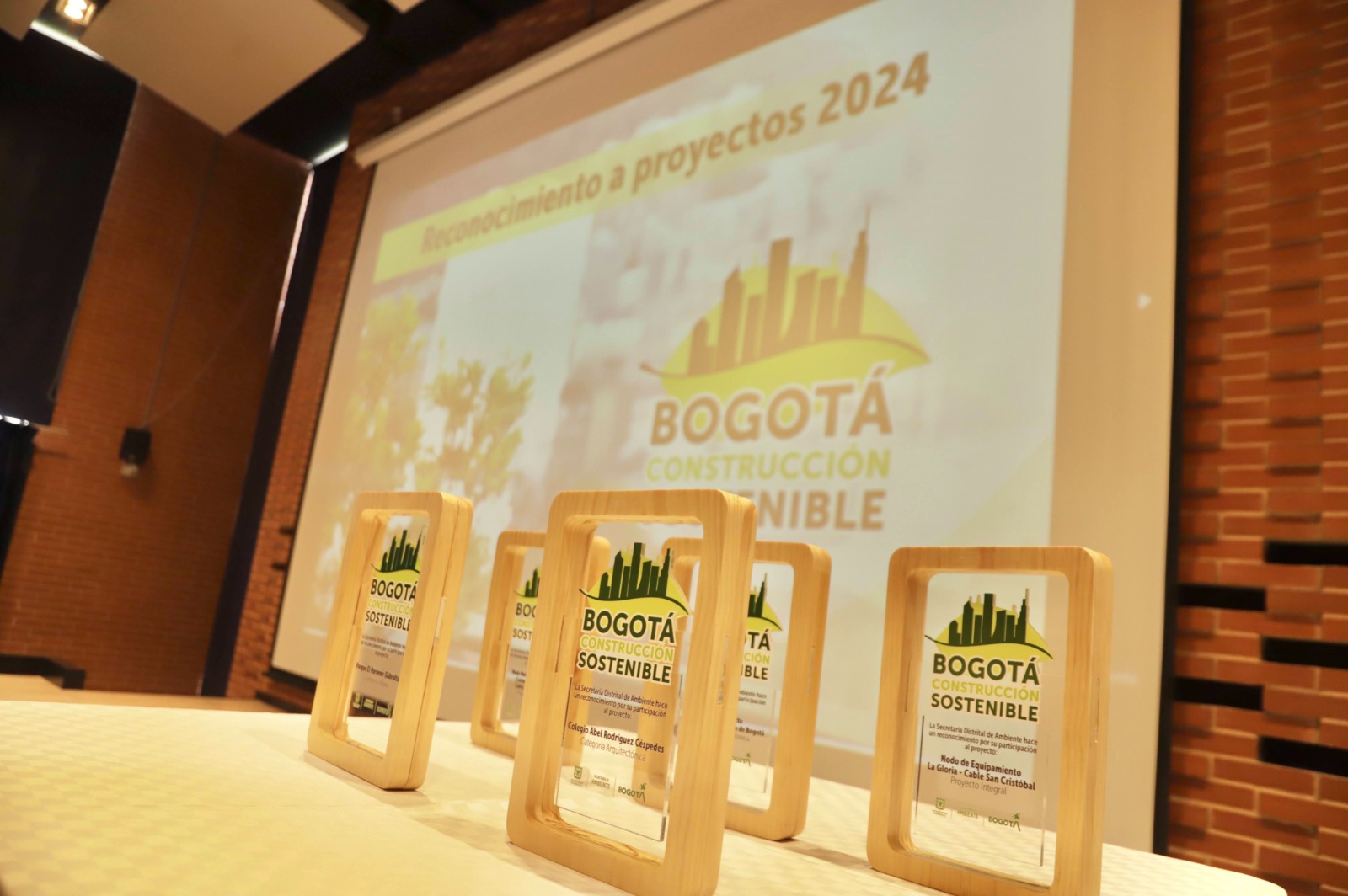 Evento de reconocimiento a proyectos de Bogotá Construcción Sostenible 2024