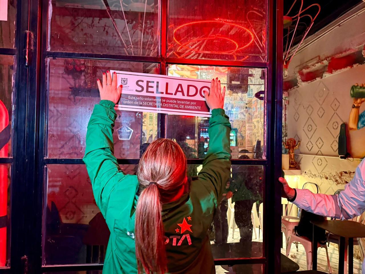 Sellamiento a establecimiento