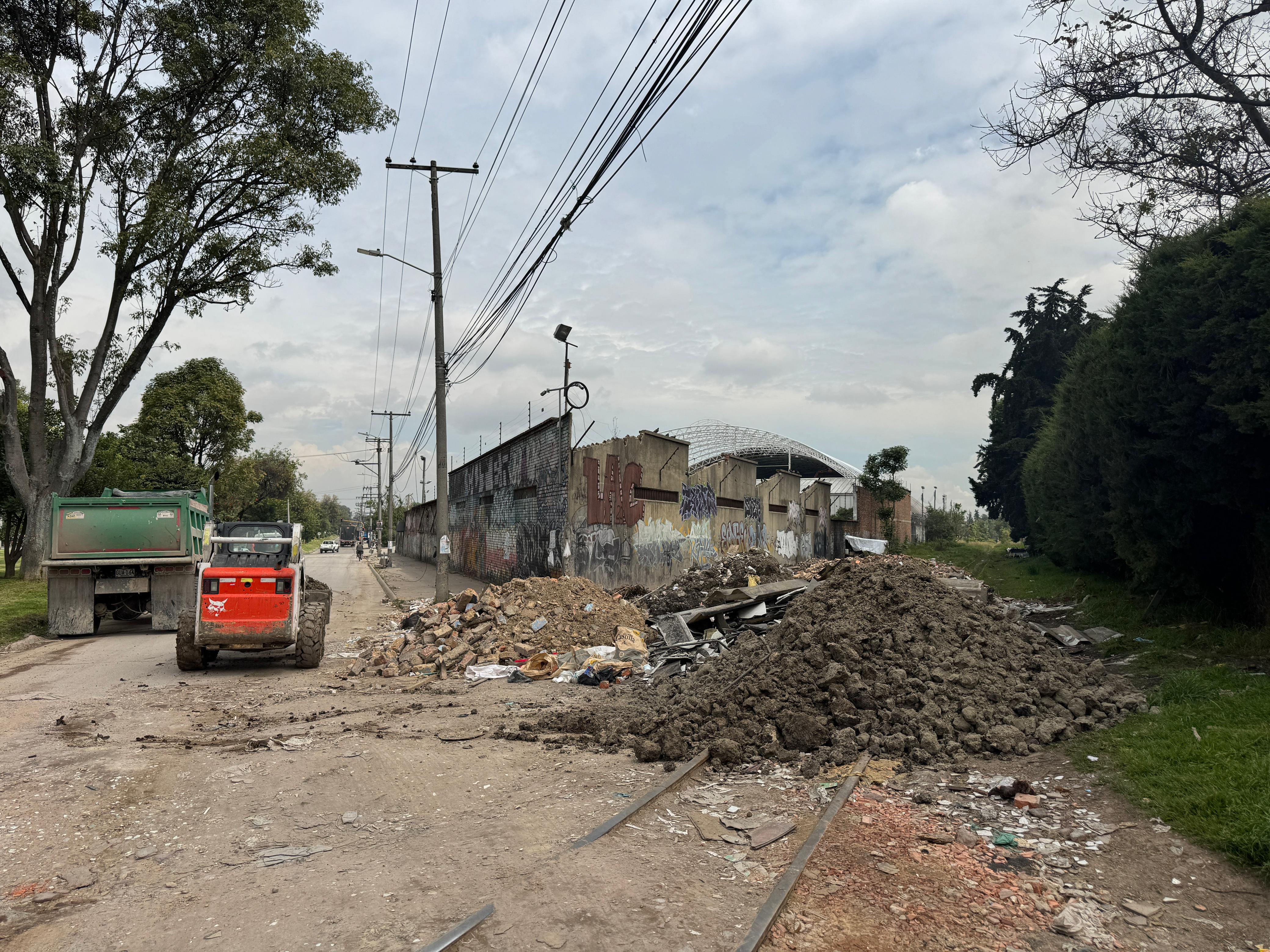 Mala disposición de residuos de construcción y demolición